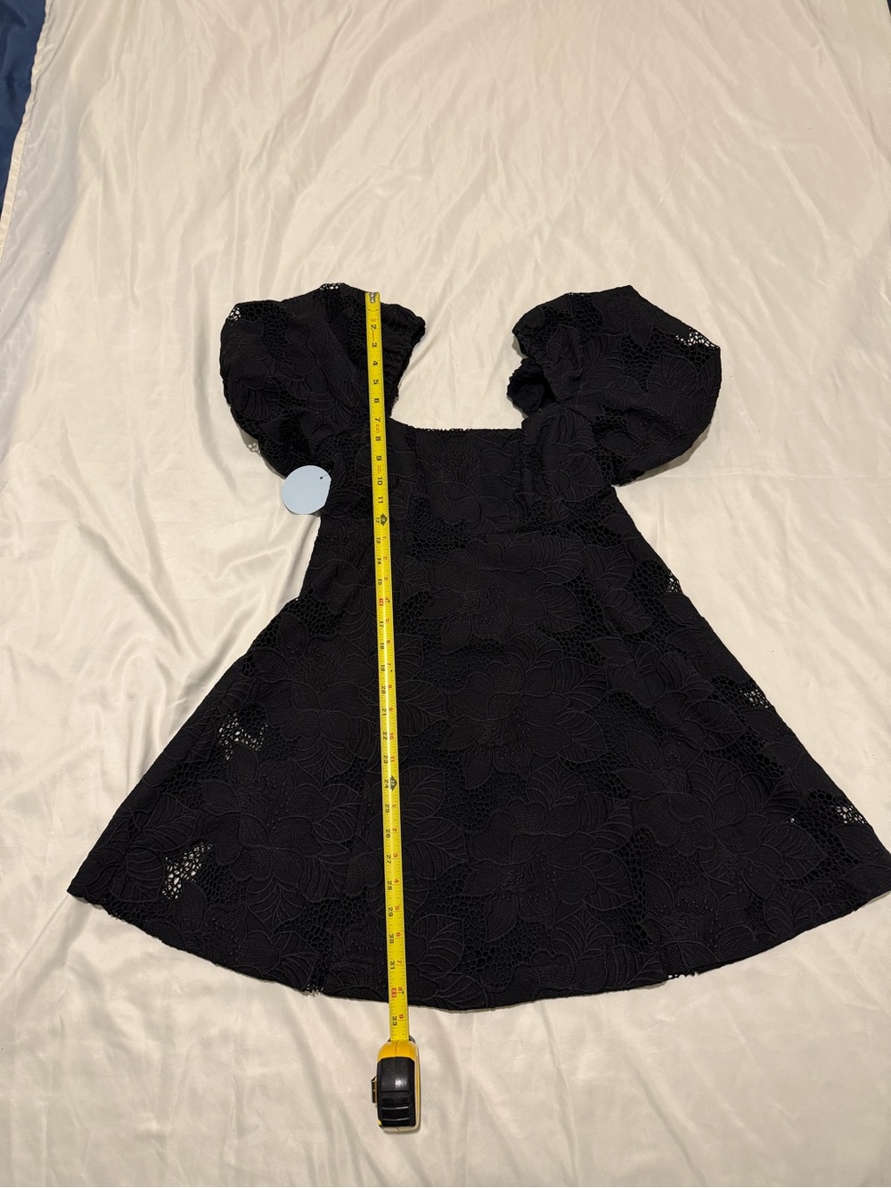 Hill House Black Lace Mini Dress, NWT, SZ Meduim - Picture 15 of 16